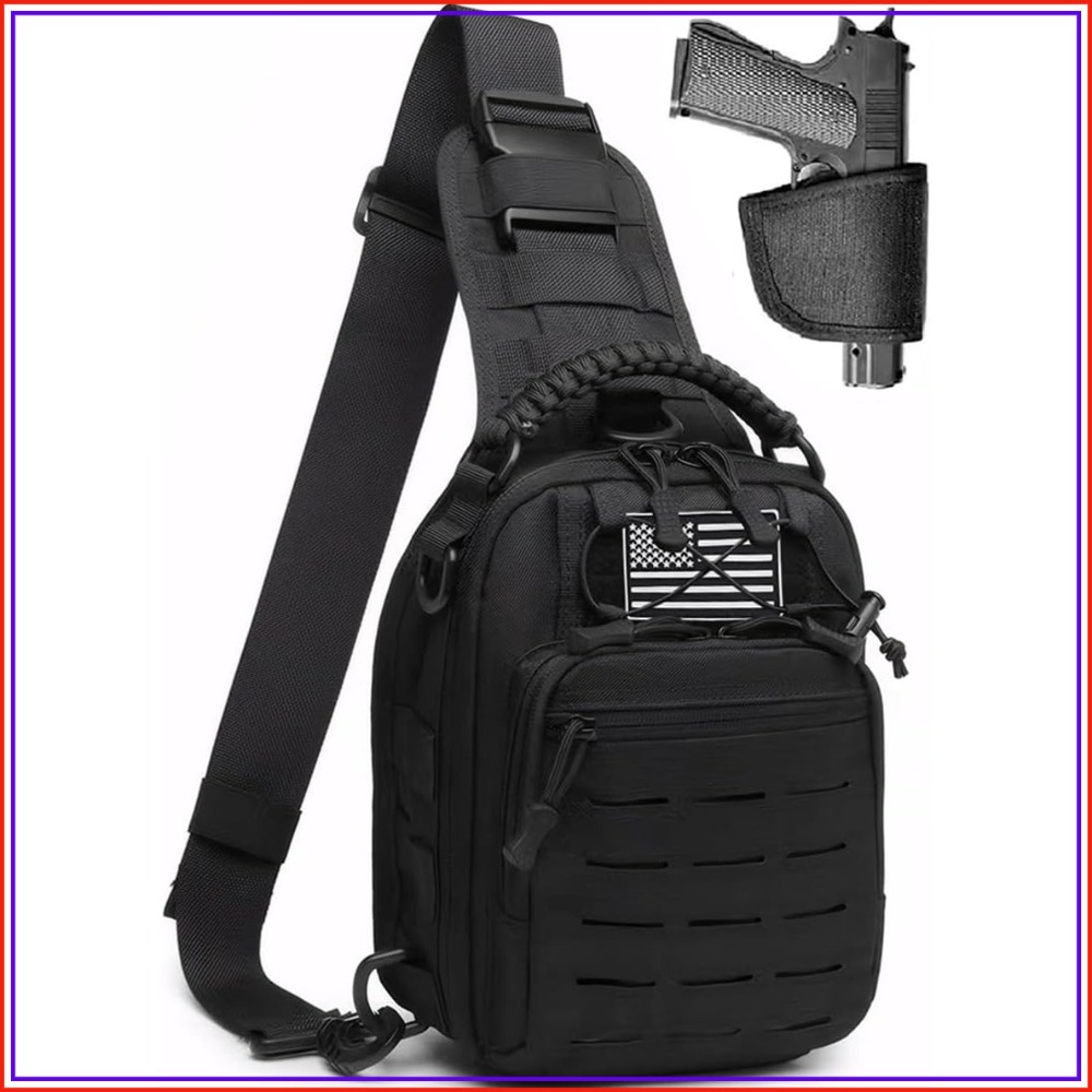 Edc Carry Gun - Tactical Sling Bag for Men Concealed