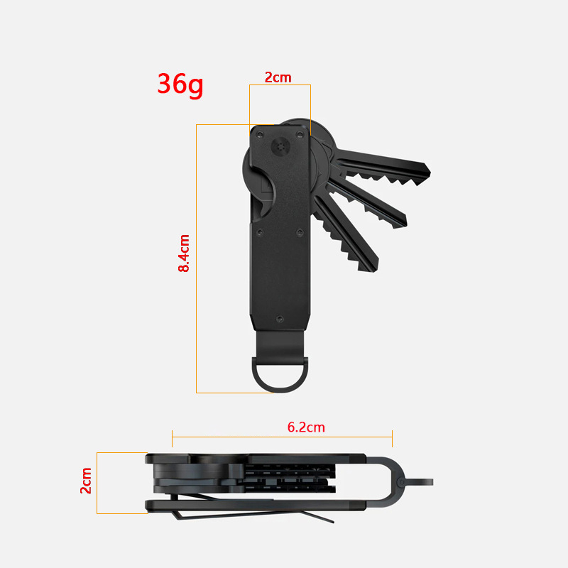 Edc Carry Case - On Sale Metal Key Organizer Minimalist