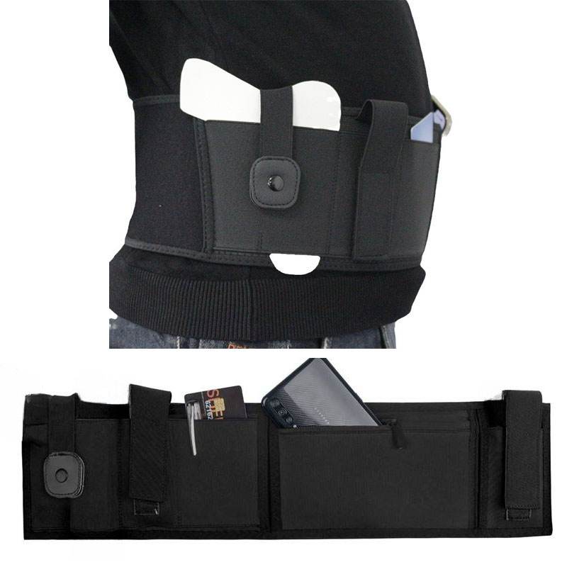 Edc Concealed Carry Belt - Belly Band Gun Holster Concealed Carry