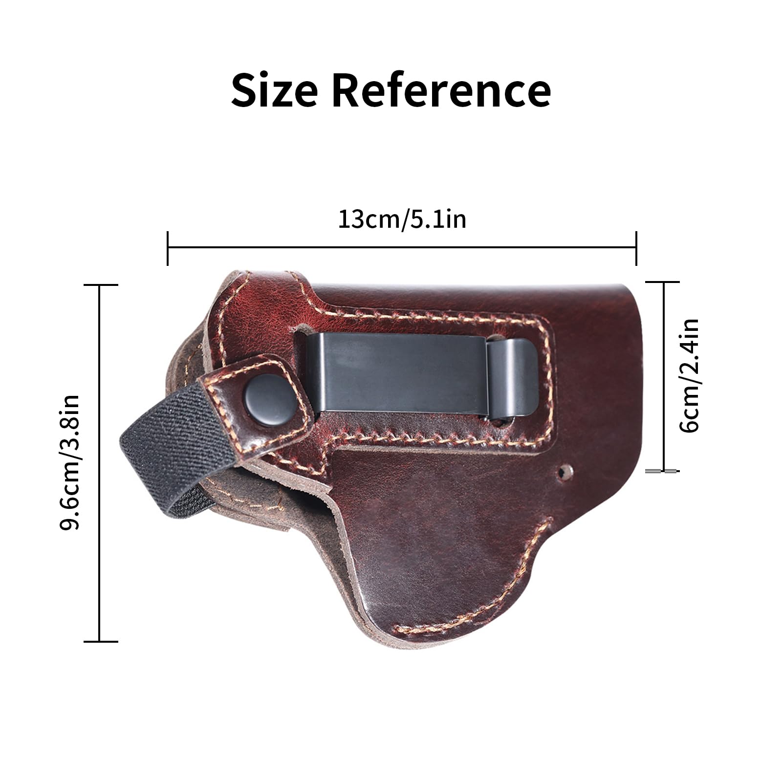 Tactical Leather Concealed Car – Edc Concealed Carry Belt Bewertung und Preis