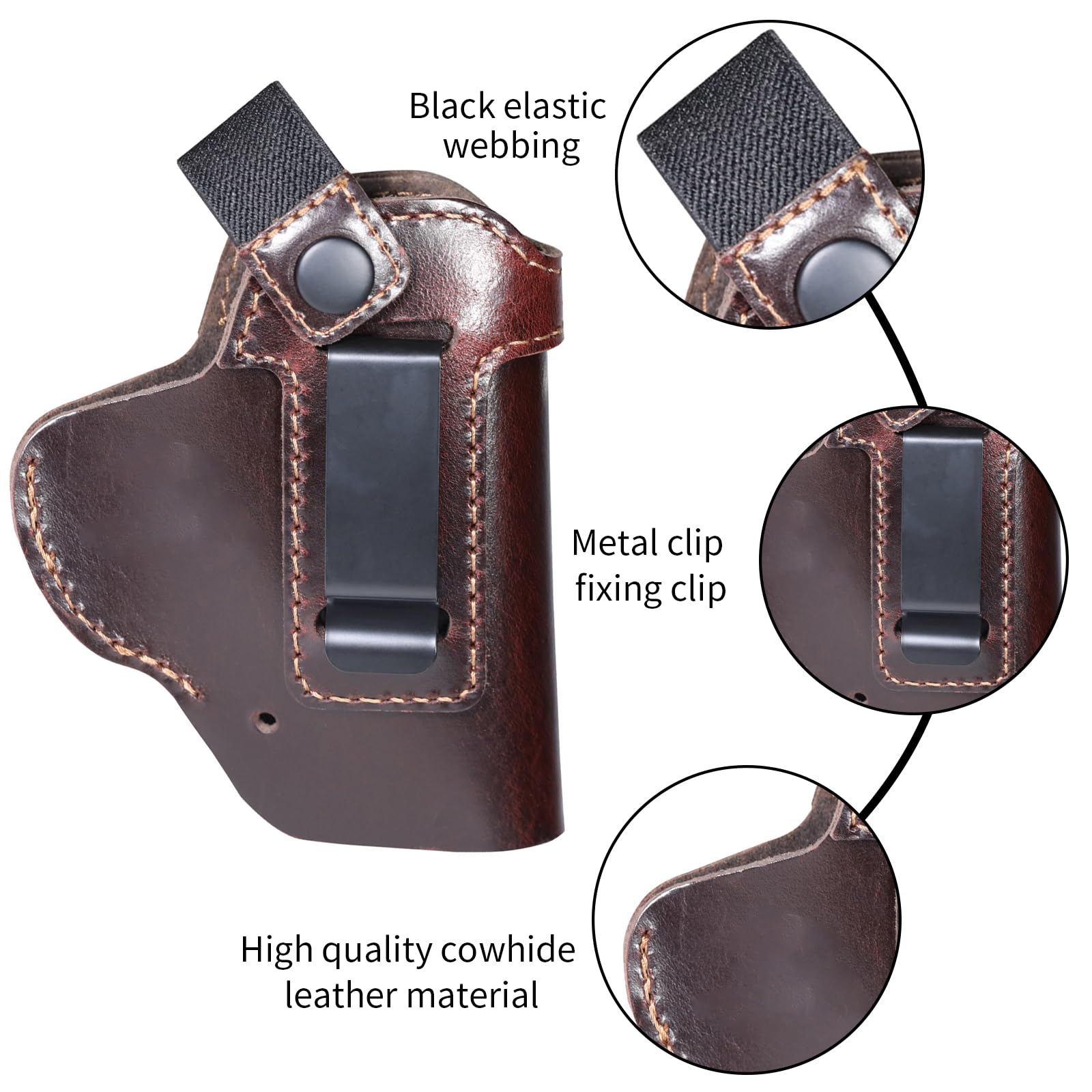Tactical Leather Concealed Car – Edc Concealed Carry Belt Bewertung und Preis