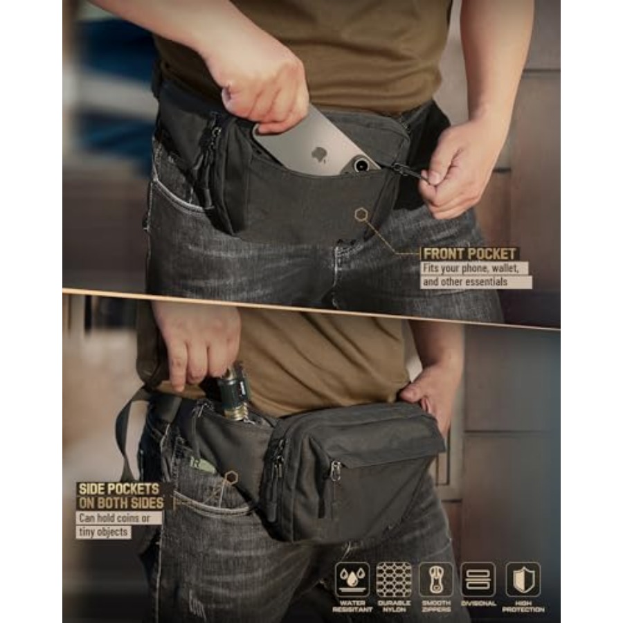 Tactical Concealed Carry Fanny – Edc Concealed Carry Belt Bewertung und Preis