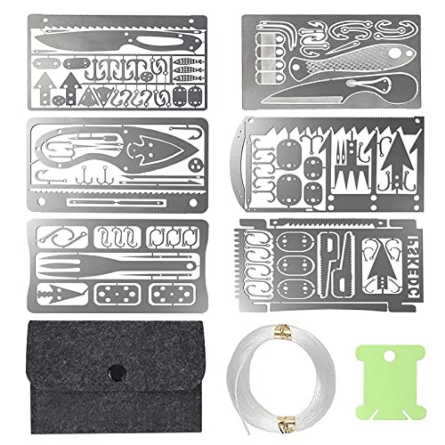 9PCS Survival Card Multitool C – Multitool Credit Card Bewertung und Preis