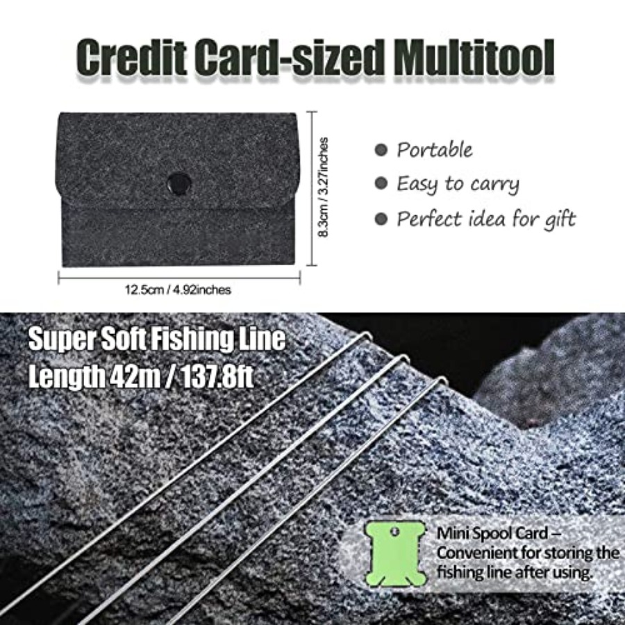 9PCS Survival Card Multitool C – Multitool Credit Card Bewertung und Preis