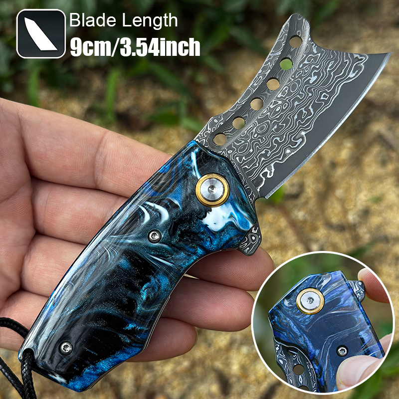 Handmade Damascus Steel Pocket – Edc Carry Pocket Knife Bewertung und Preis