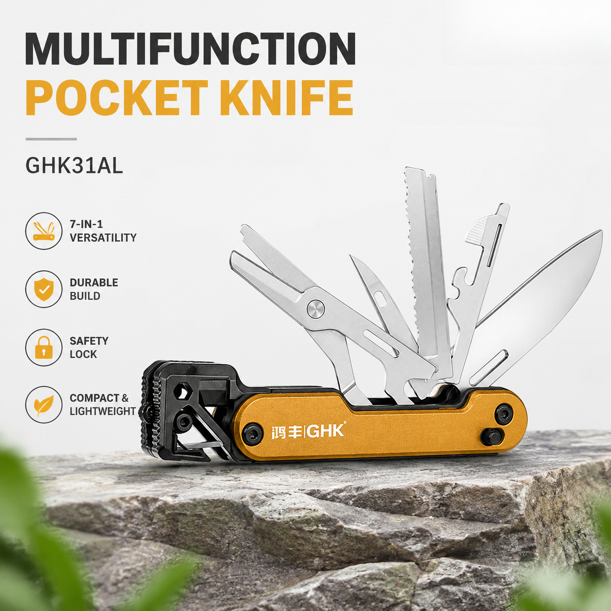 Portable EDC Multi Tool Foldin – Edc Carry Pocket Knife Bewertung und Preis
