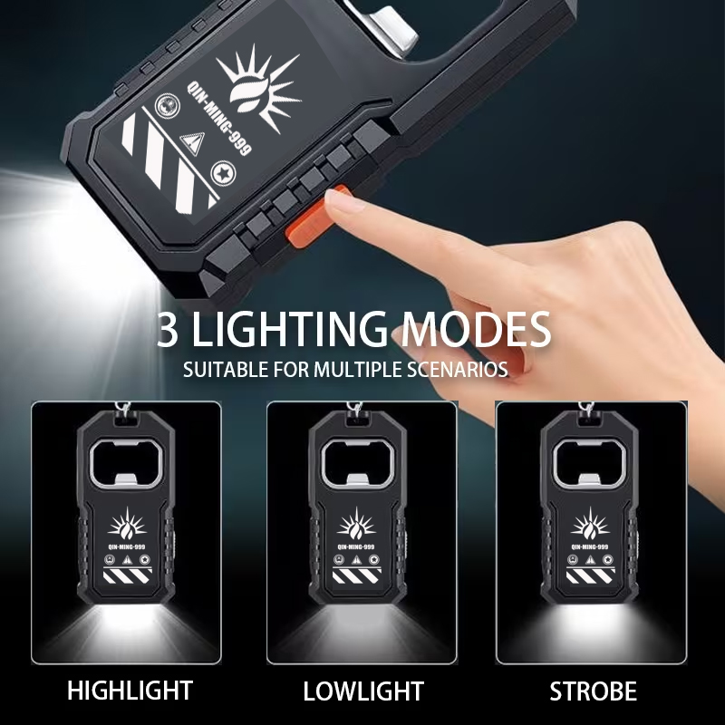 2Pcs Portable LED COB Keychain – Keychain Flashlight Bewertung und Preis