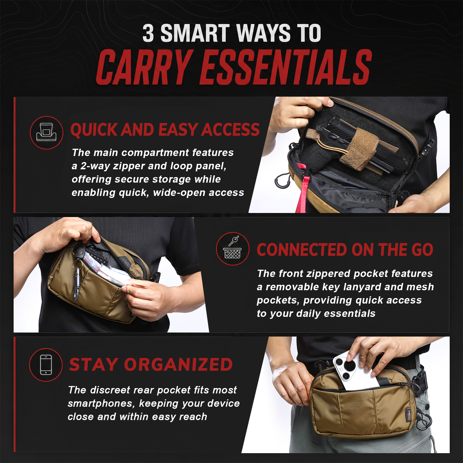 VOTAGOO Concealed Carry Waist  – Edc Concealed Carry Belt Bewertung und Preis