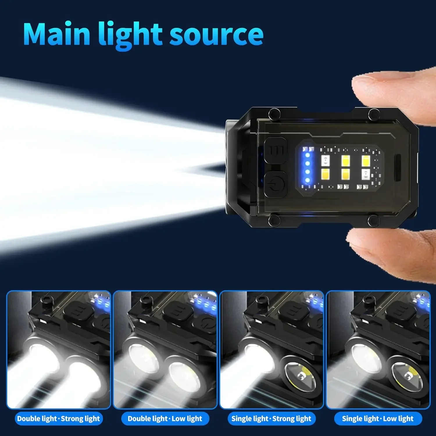 Mini COB Keychain Flashlight,C – Keychain Flashlight Bewertung und Preis