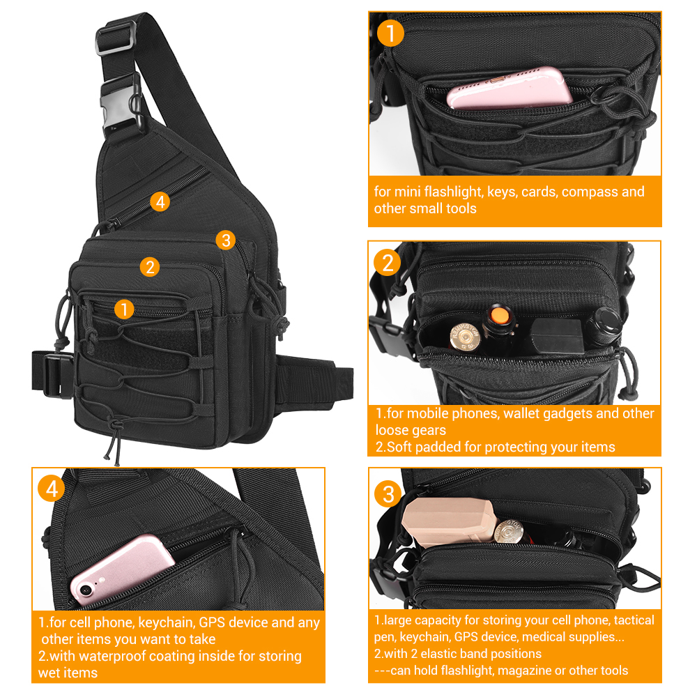 Tactical Gun Bag EDC Shoulder  – Edc Carry Gun Bewertung und Preis