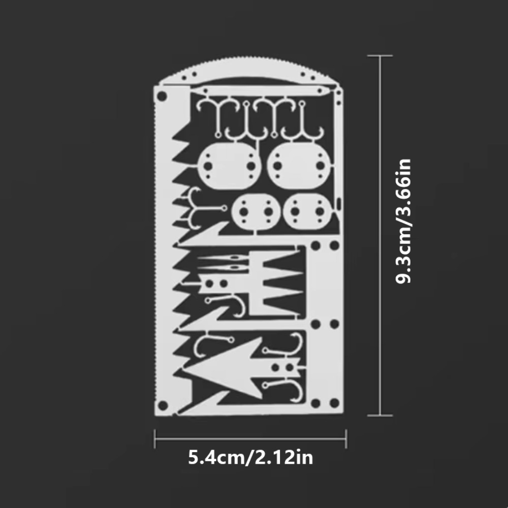 22 In 1 Multifunctional Outdoo – Multitool Credit Card Bewertung und Preis