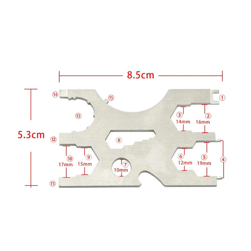 316 Stainless Steel Diving Cre – Multitool Credit Card Bewertung und Preis
