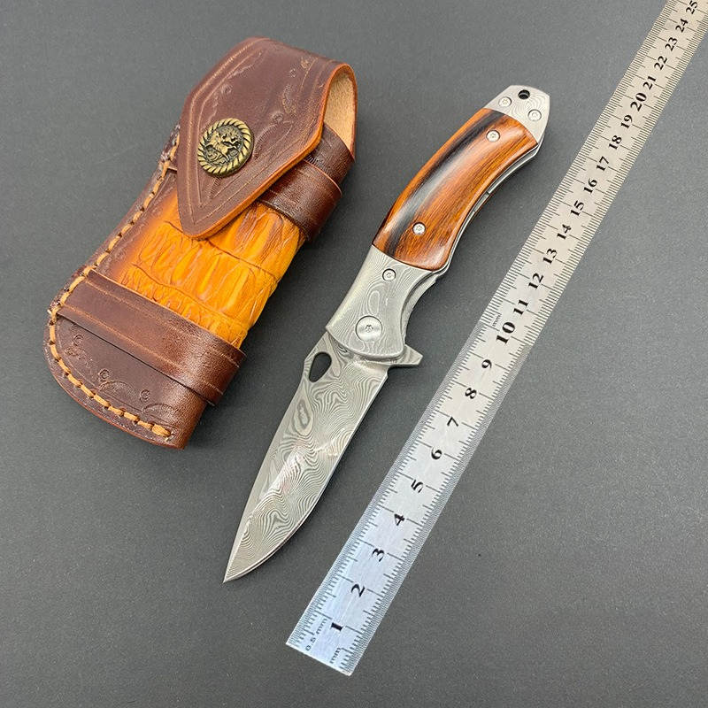 RHON 3.14inch Premium Damascus – Edc Carry Pocket Knife Bewertung und Preis