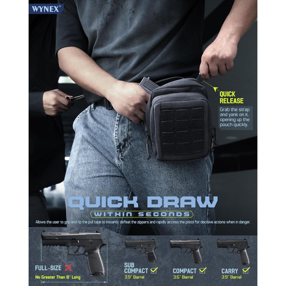 Molle Admin Pistol Pouch for C – Edc Concealed Carry Belt Bewertung und Preis