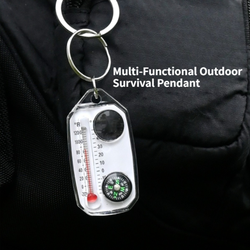 Mini Outdoor Survival Keychain – Compass Keychain Mini Bewertung und Preis