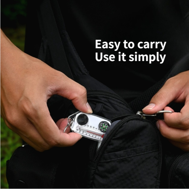 Mini Outdoor Survival Keychain – Compass Keychain Mini Bewertung und Preis